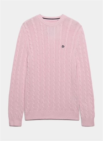 Superdry Cotton Cable Crew Strik